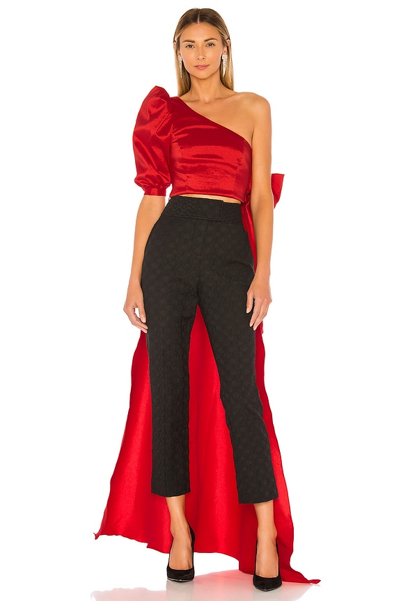 view 1 of 5 Monterey Top in Red