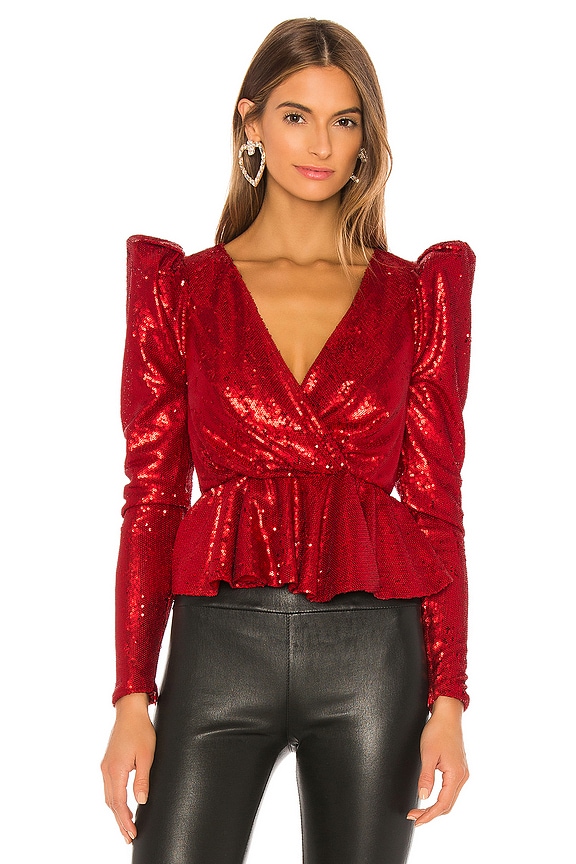 view 1 of 5 Mayre Blouse in Red