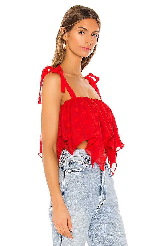 view 2 of 5 Nayley Top in Red