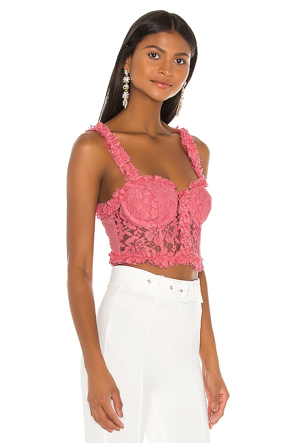 view 2 of 4 Sylvia Bustier Top in Pink