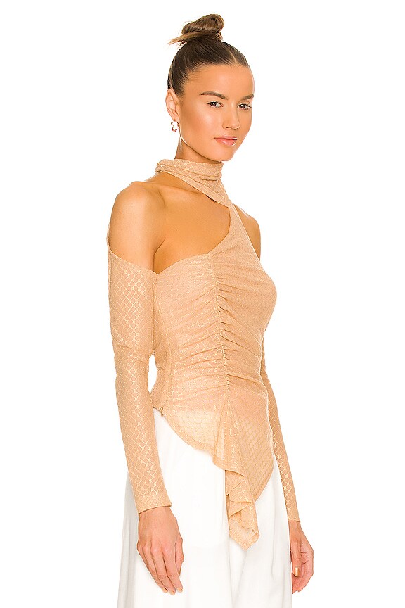 view 2 of 4 Galvin Top in Nude