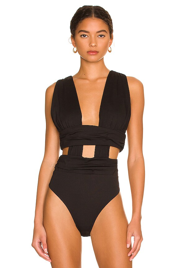 view 2 of 5 Christienne Bodysuit in Black
