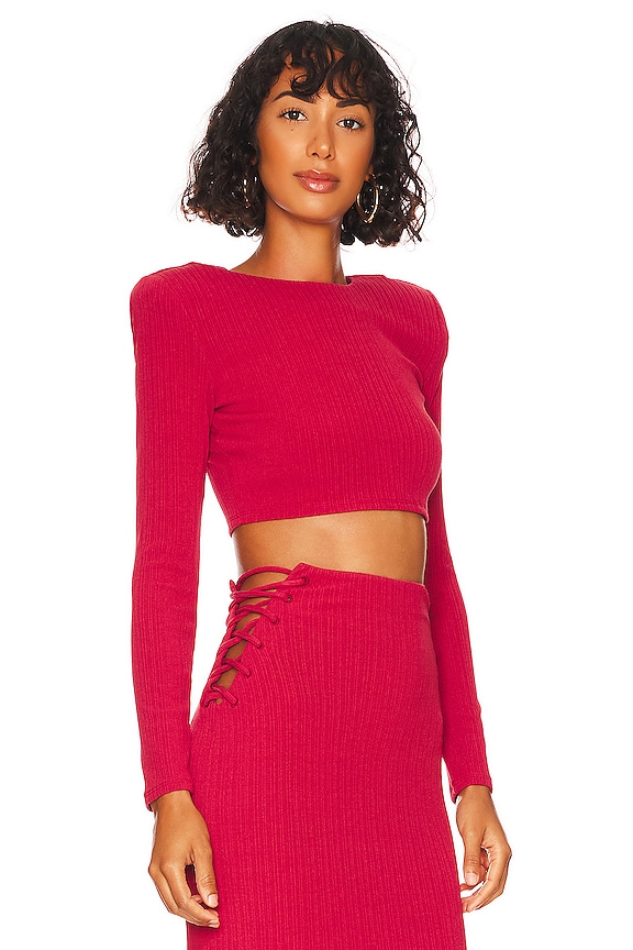 view 2 of 4 Rory Top in Burnt Orange