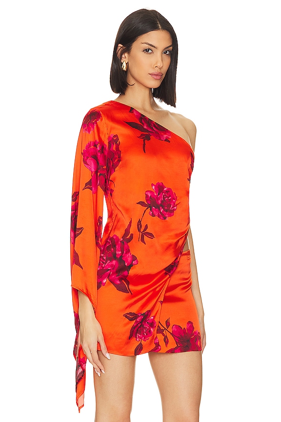 view 2 of 5 Nila Top in Orange Floral