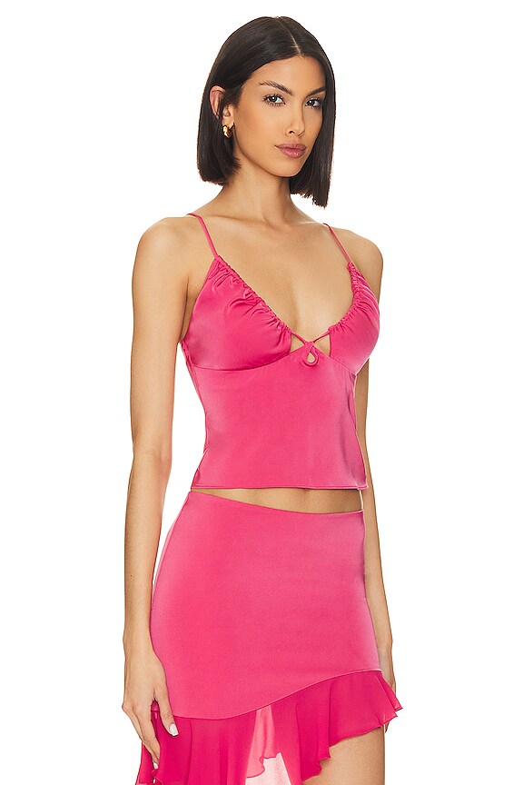 view 2 of 4 Letty Top in Hot Pink