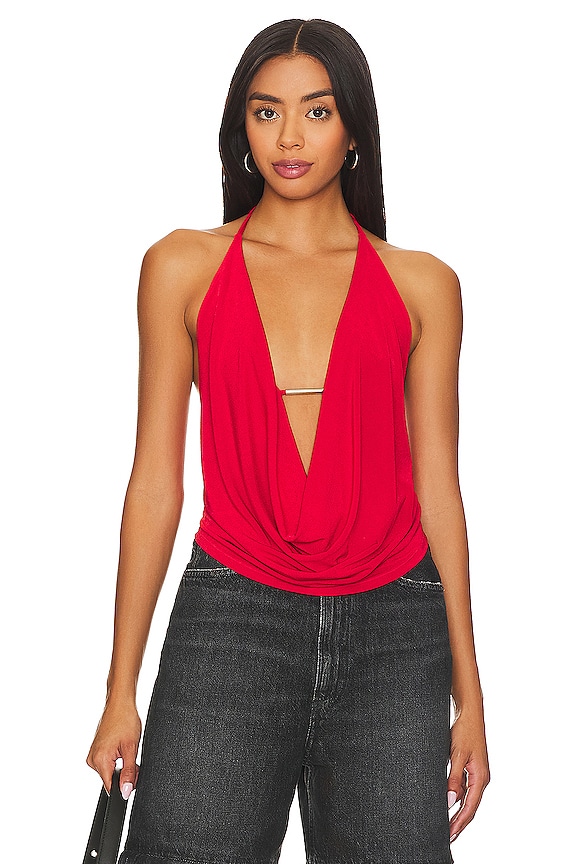 view 1 of 4 Idra Top in Bright Red