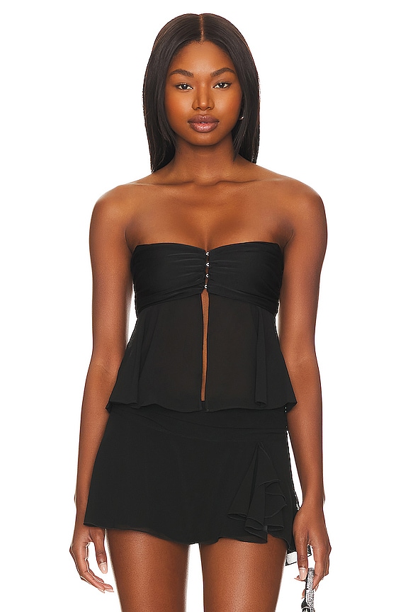 view 2 of 5 Shae Top in Black