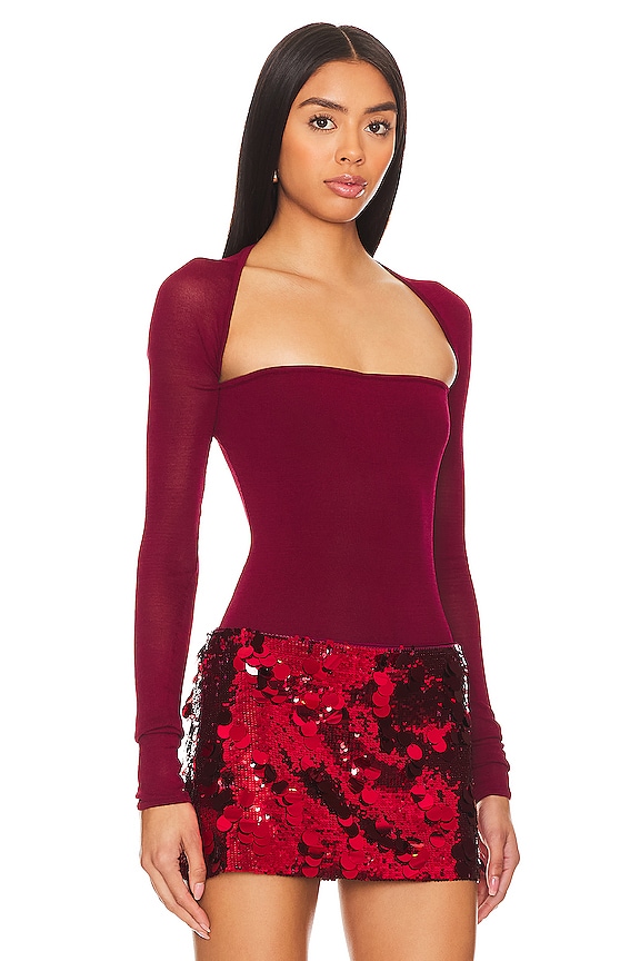 view 2 of 4 Magali Top in Wine