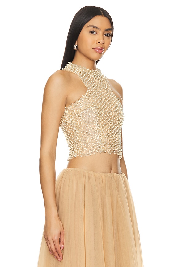 view 2 of 5 Evelyn Top in Gold