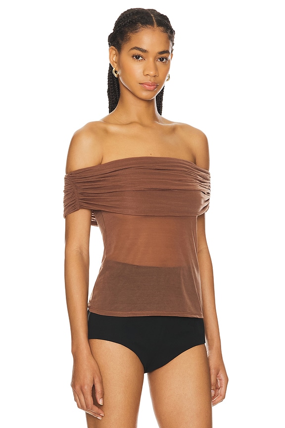 view 2 of 4 ТОП HANNAH in Toffee Brown