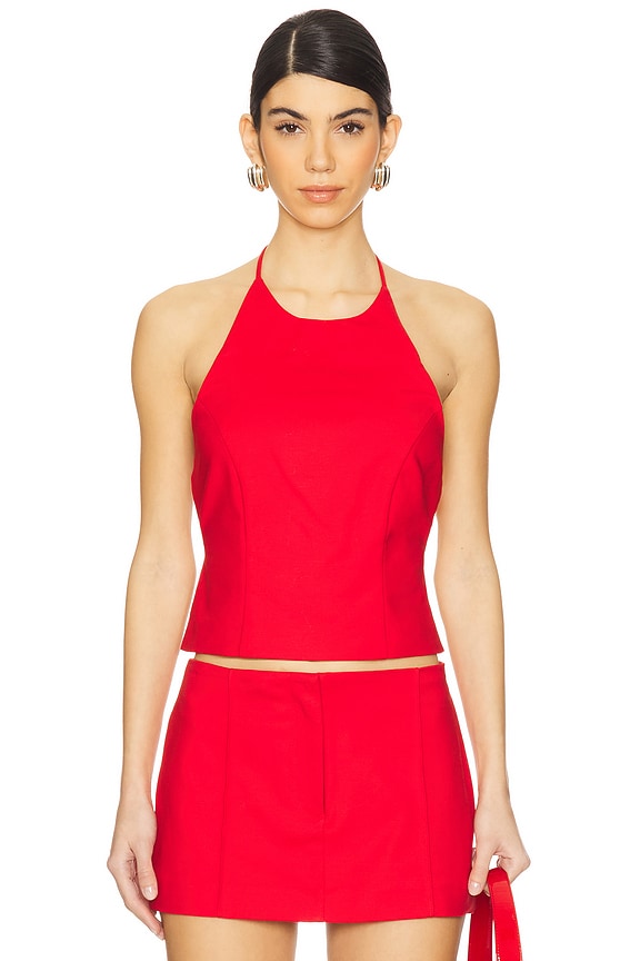 view 2 of 5 Oraya Top in Red