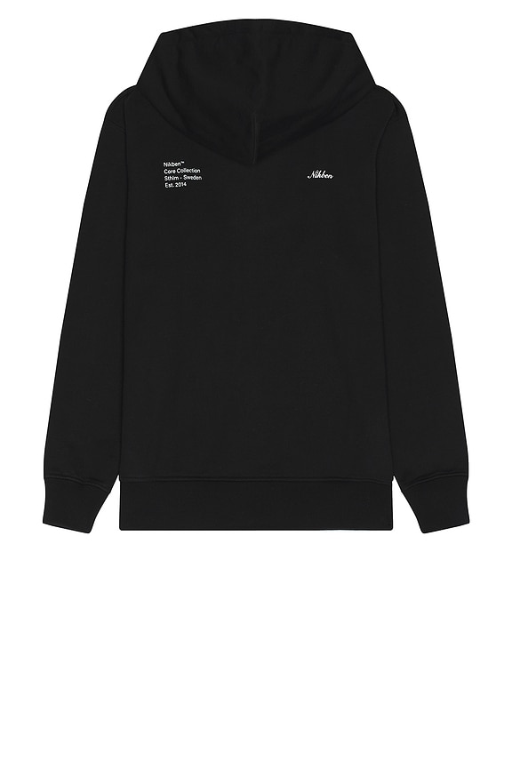 view 2 of 4 SWEAT À CAPUCHE À GLISSIÈRE CORE in Black