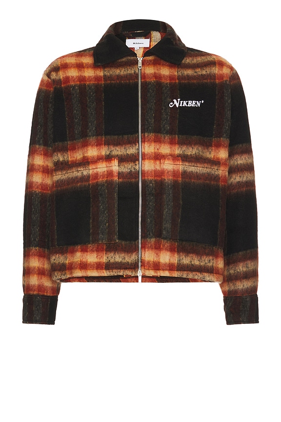 view 2 of 4 CHAQUETA ESTILO LEÑADOR RODEO in Mood Fabric Orange