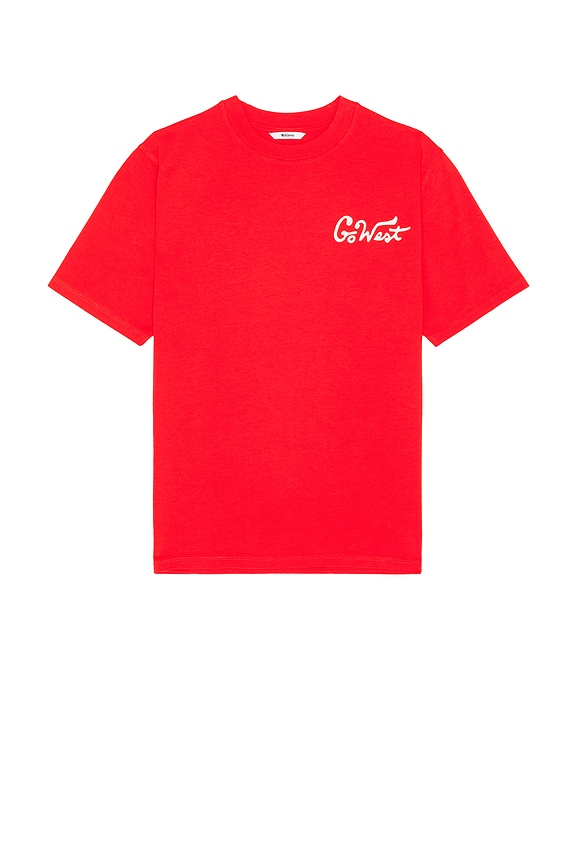view 2 of 3 Go West Tee in Red
