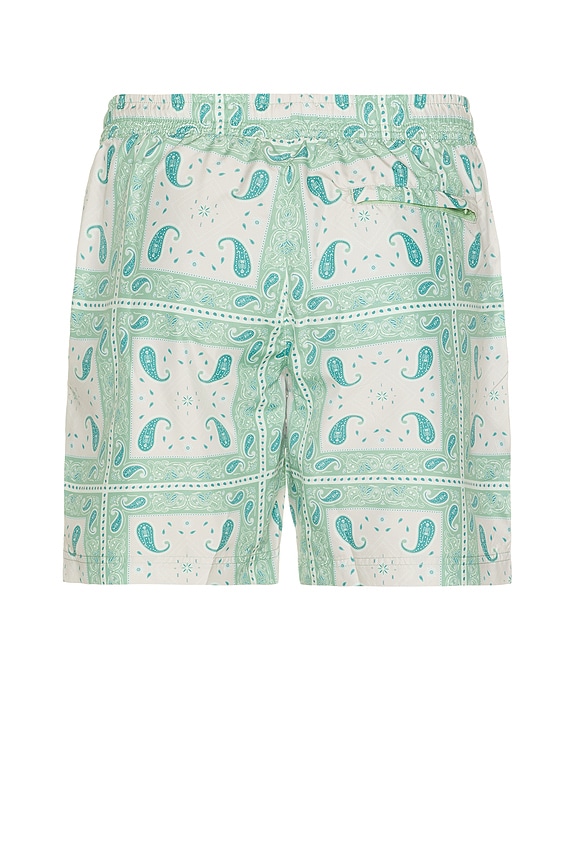 view 2 of 5 El Pino Tres Swim Trunks in Mint