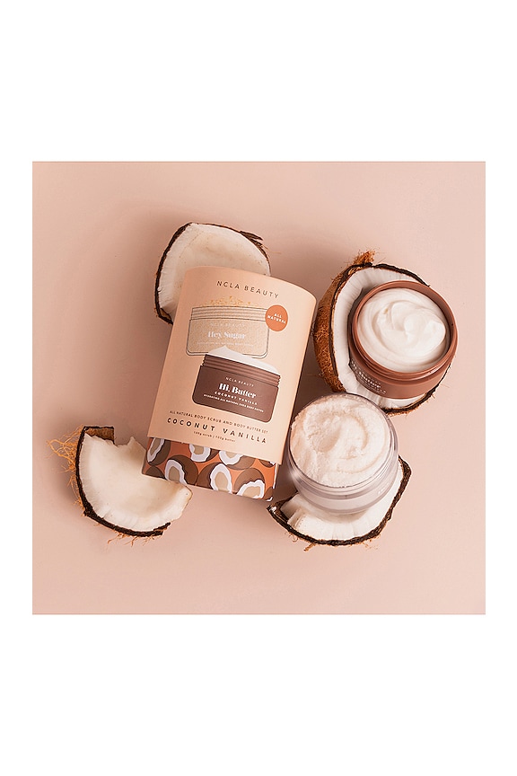 view 2 of 2 LOT DÉCOUVERTE DE SOINS DU CORPS BODY CARE DISCOVERY SET in Coconut Vanilla