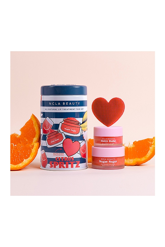 view 2 of 3 Citrus Spritz Lip Treatment Trio Set in 