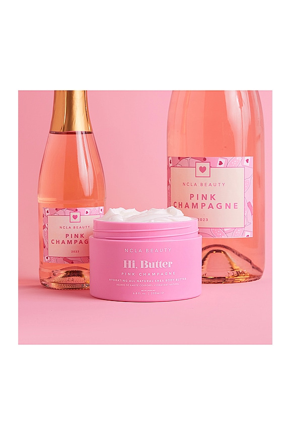 view 2 of 2 Hi, Butter All Natural Shea Body Butter in Pink Champagne