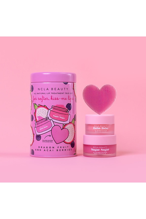 view 2 of 4 Lip Care Duo + Lip Scrubber in Dragon Fruit & Acai Berries