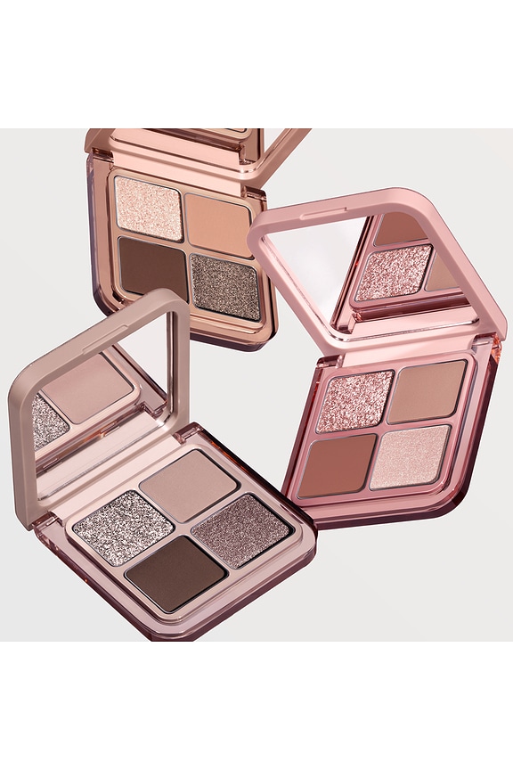 view 2 of 10 Luxe Glam Compact Quad Eyeshadow Palette in Rosy