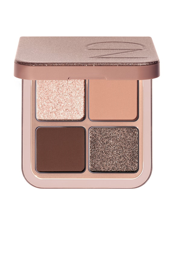 view 1 of 10 Luxe Glam Compact Quad Eyeshadow Palette in Nude