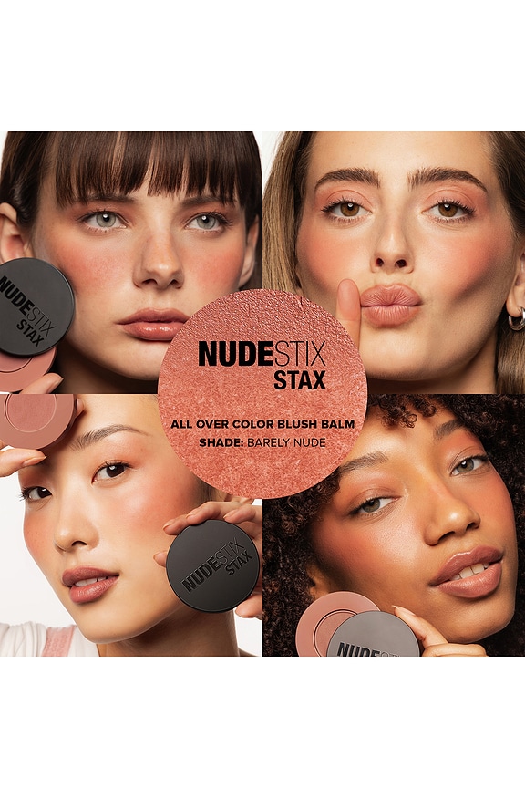 view 2 of 10 Stax All Over Color Blush Balm in Barely Nude