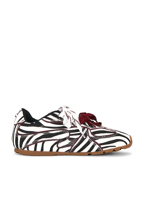 view 2 of 9 Adored Sneaker in Zebra Pony Hair