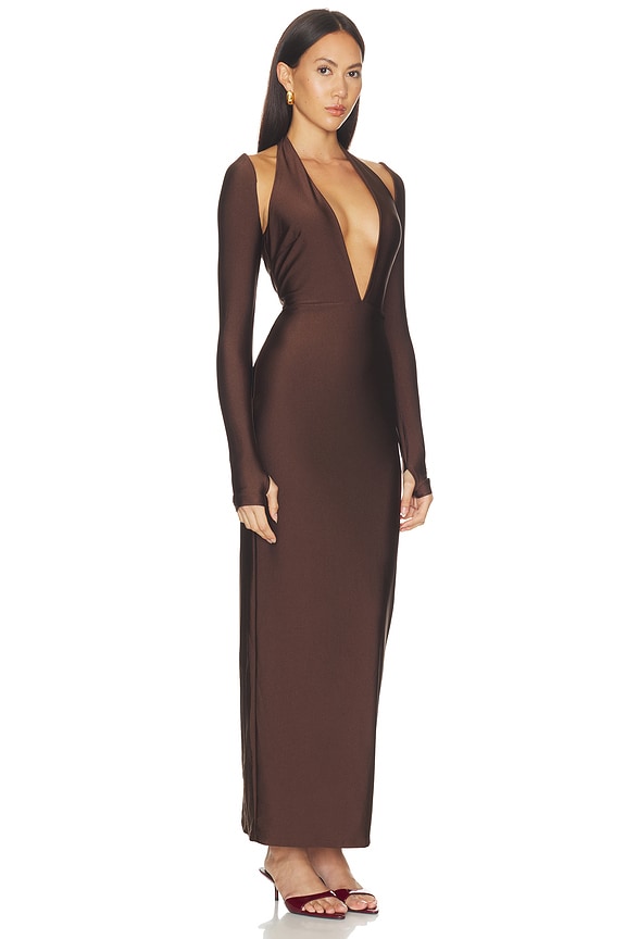 view 2 of 3 x REVOLVE Dawson Dress in Chocolate