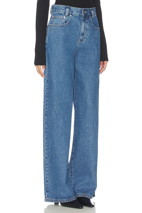 view 2 of 6 The Turner Wide Leg Pant in Vintage Blue