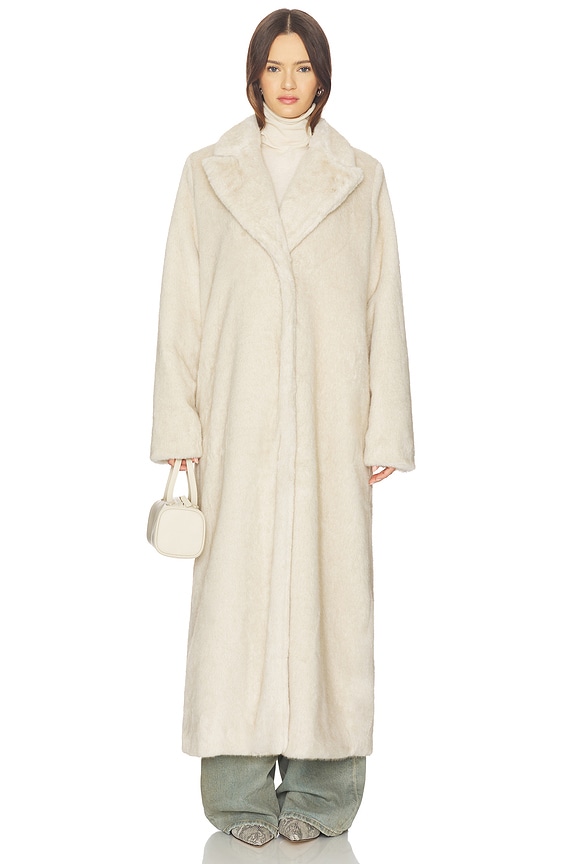 view 2 of 4 The Delaney Coat in Bone