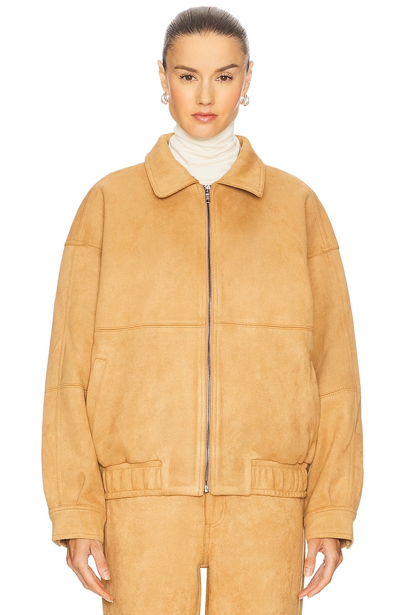 view 2 of 5 The Jude Bomber Jacket in Honey