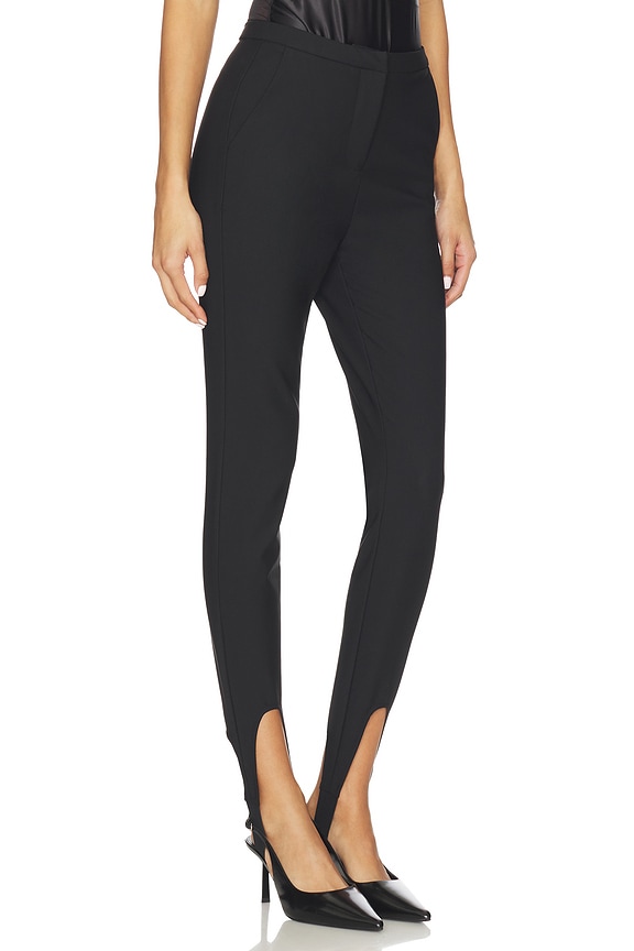 view 2 of 6 Alexis Stirrup Pant in Black