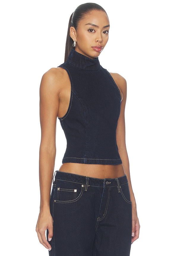 view 2 of 4 Lynch Top in Undone Indigo