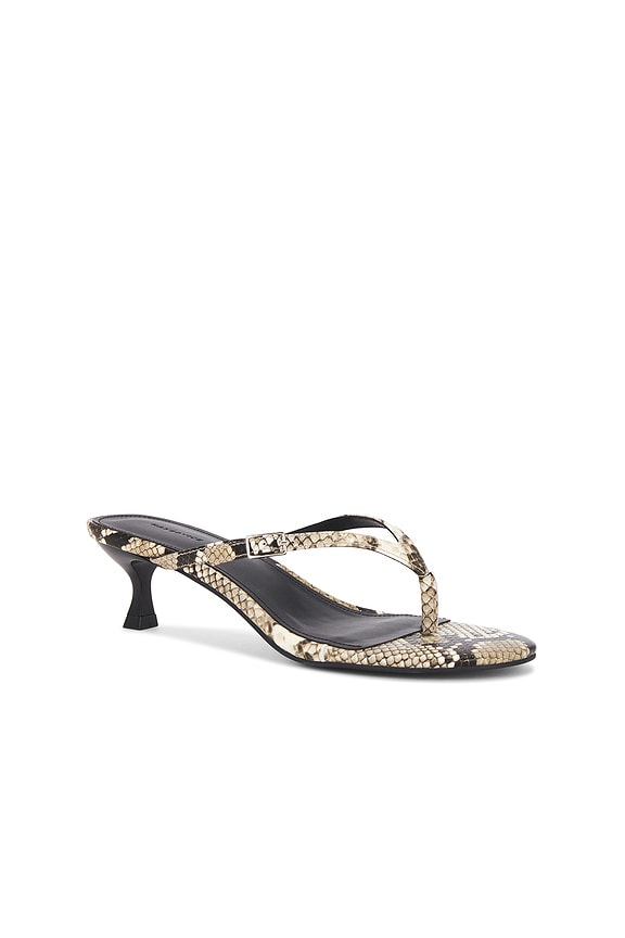 view 2 of 5 The Tayla Heel Sandal in Snake