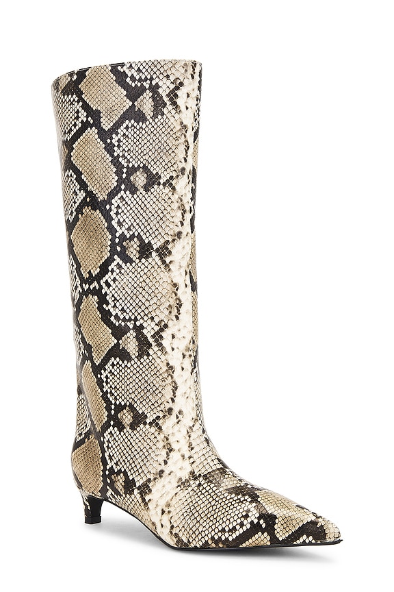 view 2 of 5 The Stacey Boot in Snake