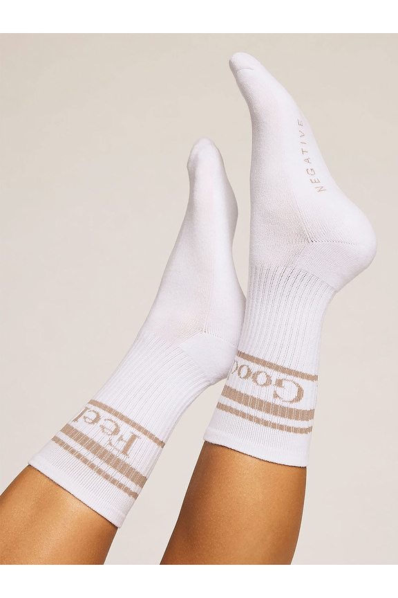 view 2 of 6 PAQUETE DE CALCETINES FEEL GOOD VARSITY in Toast