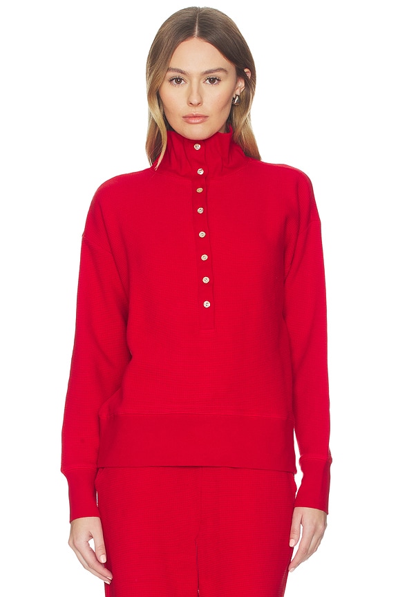 view 2 of 5 JERSEY WAFFLE in Cerise