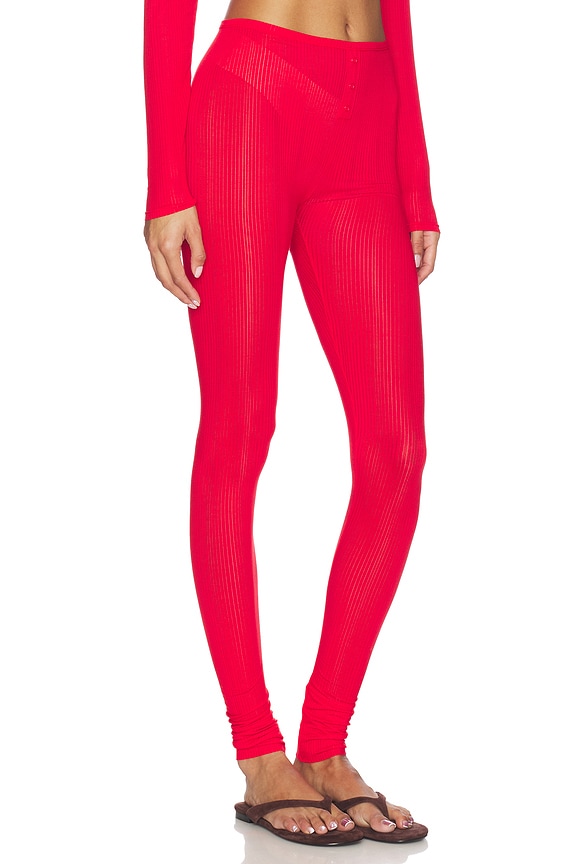 view 2 of 6 Whipped Long Underwear in Cerise