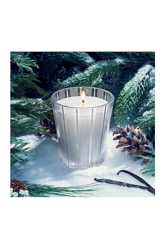 view 2 of 2 Blue Cypress & Snow Classic Candle in Blue Cypress And Snow