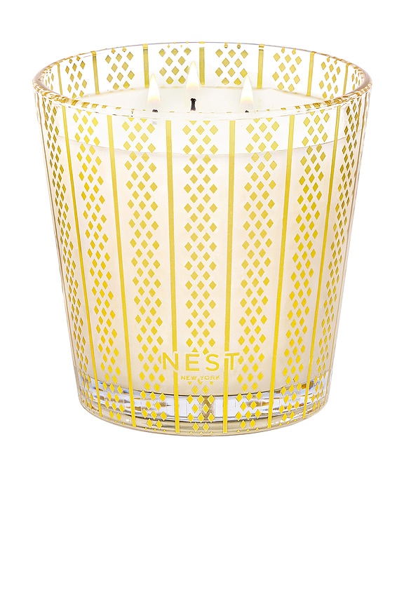 view 2 of 5 Holiday Luxury 3 Wick Candle in 