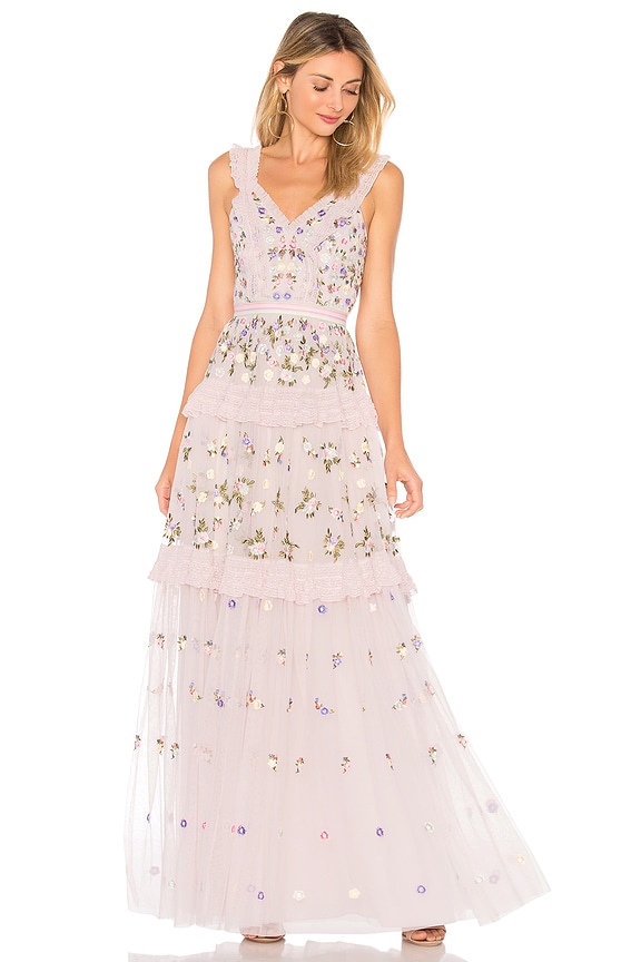 view 1 of 4 Prism Ditsy Sleeveless Gown in Lilac