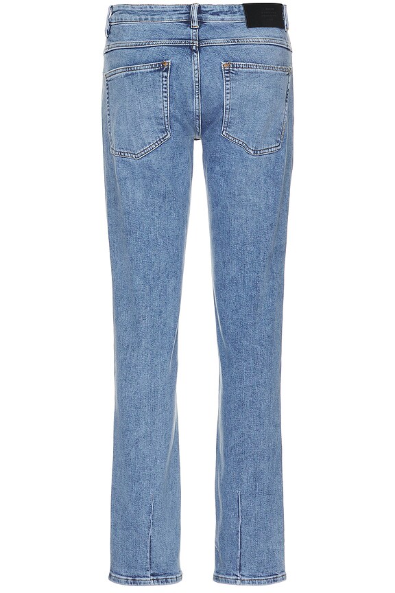 view 2 of 4 Lou Straight Valentine Jean in Mid Indigo