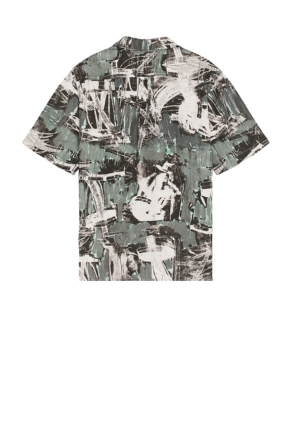 view 2 of 3 Yu Art Shirt in Aqua Green