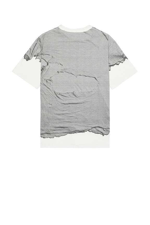view 2 of 4 DIGITAL VINTAGE 티셔츠 in Grayscale