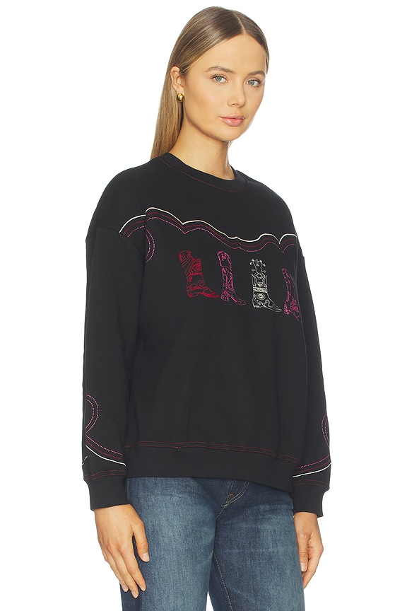 view 2 of 5 BLACK COWBOY 스웨터 in Black