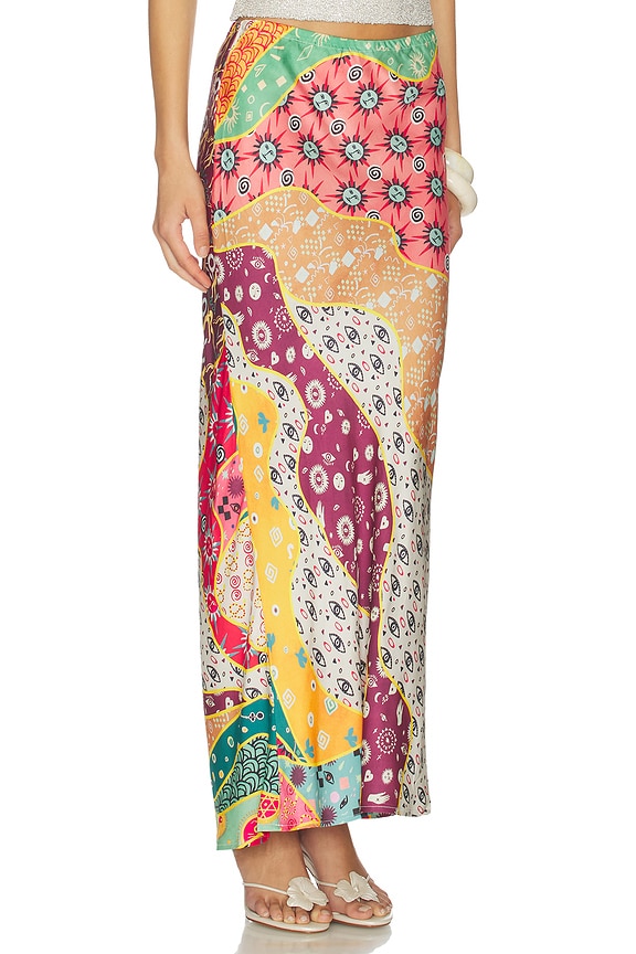 view 2 of 6 Pastel Morocco Dorris Skirt in Multi