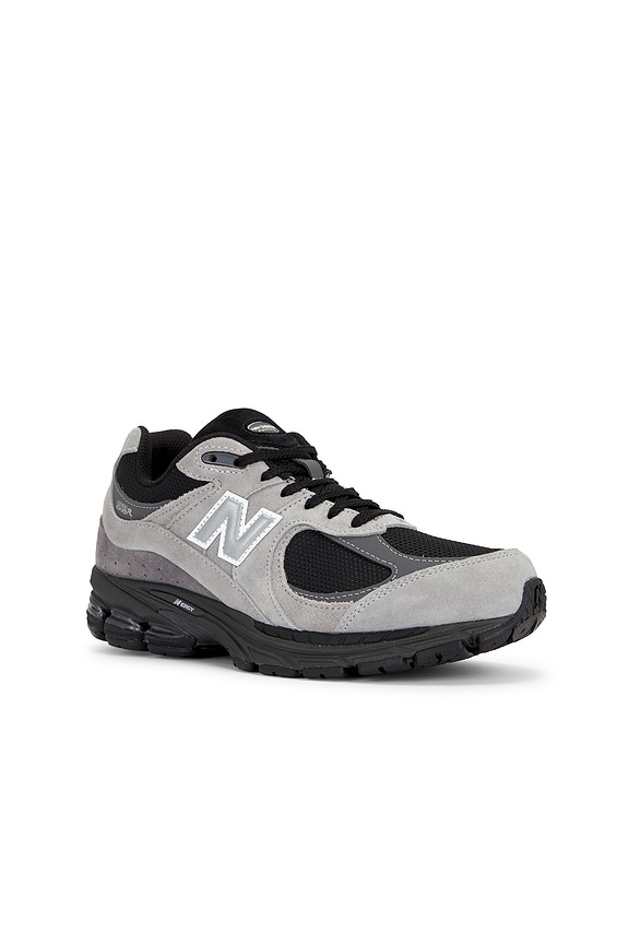 view 2 of 6 SNEAKERS 2002R in Black & Silver Metallic