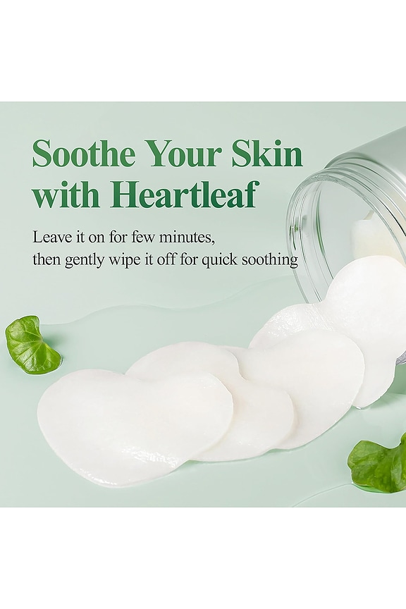 view 2 of 3 МАСКА ДЛЯ ЛИЦА REAL HEARTLEAF SOOTHING DAILY MASK in 
