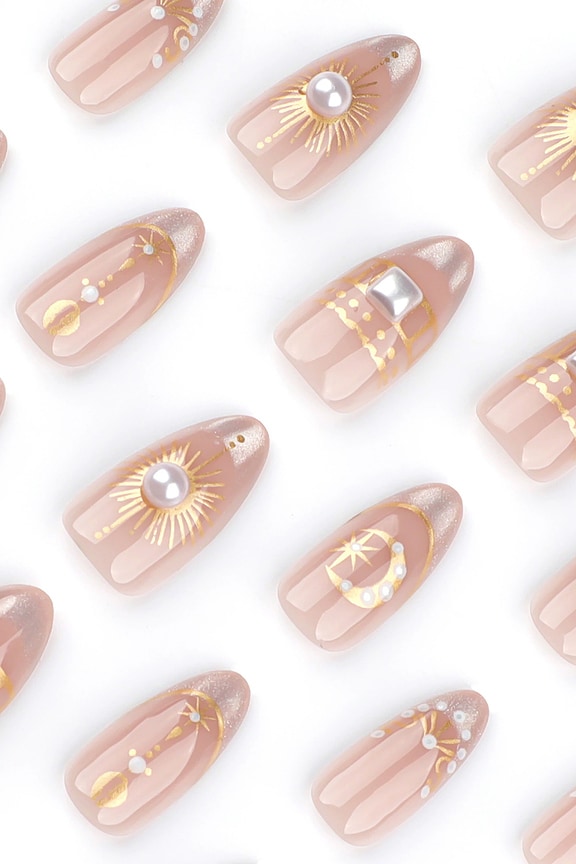 view 2 of 4 Wandering Stars Press-On Nails in 