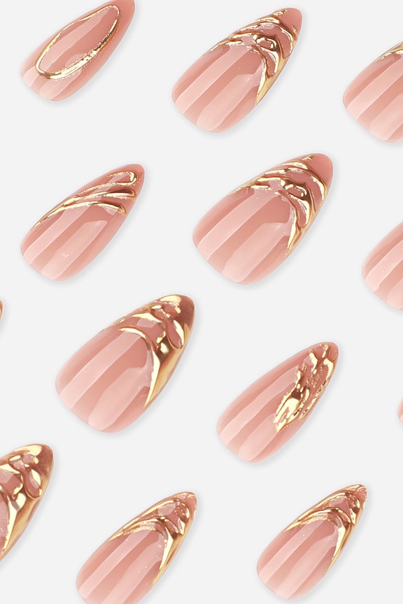 view 2 of 4 Wind-Worn Stone Press-On Nails in 